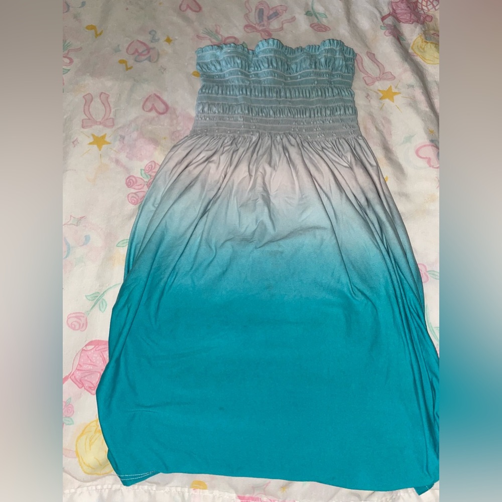ombré dress
